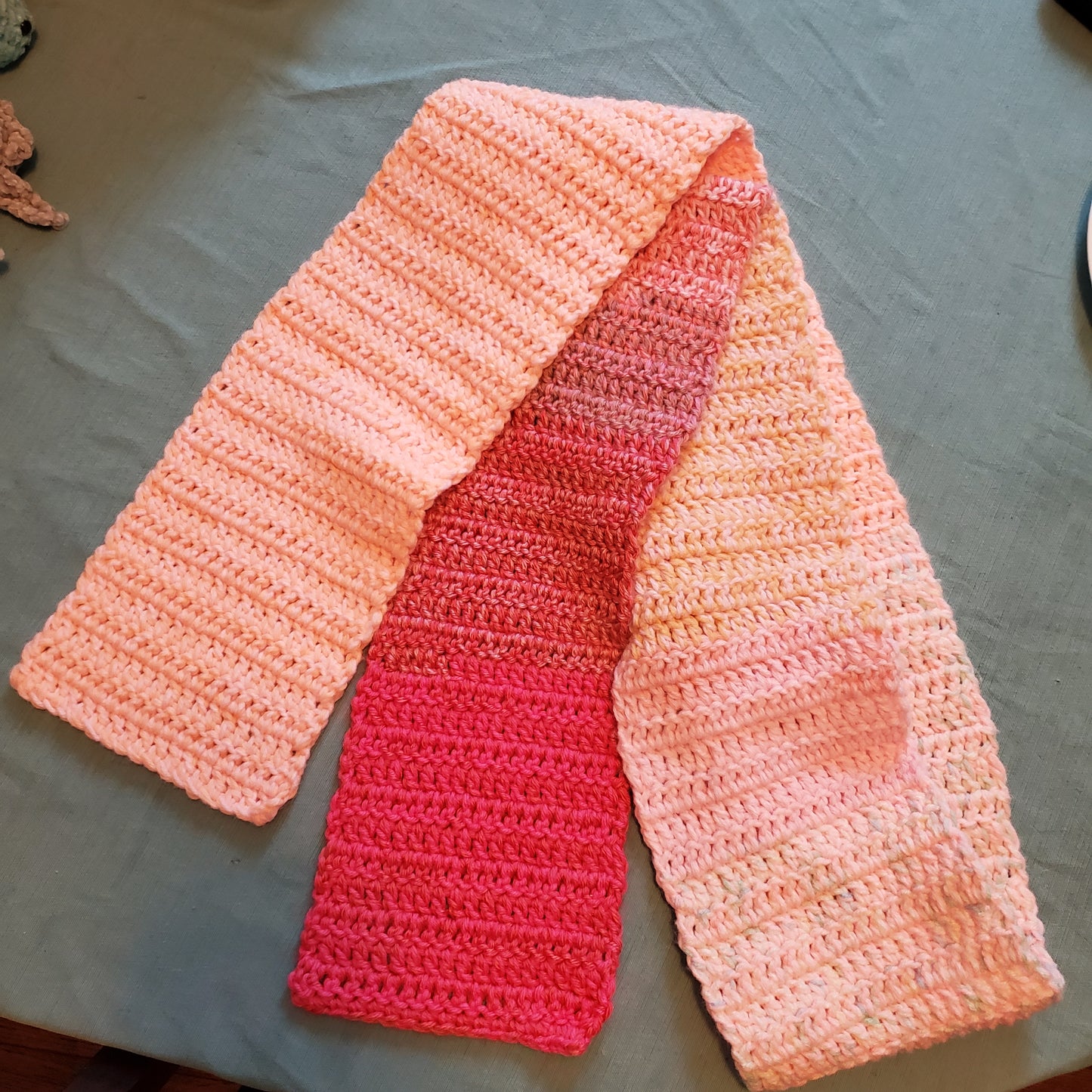Scrap Yarn Scarf