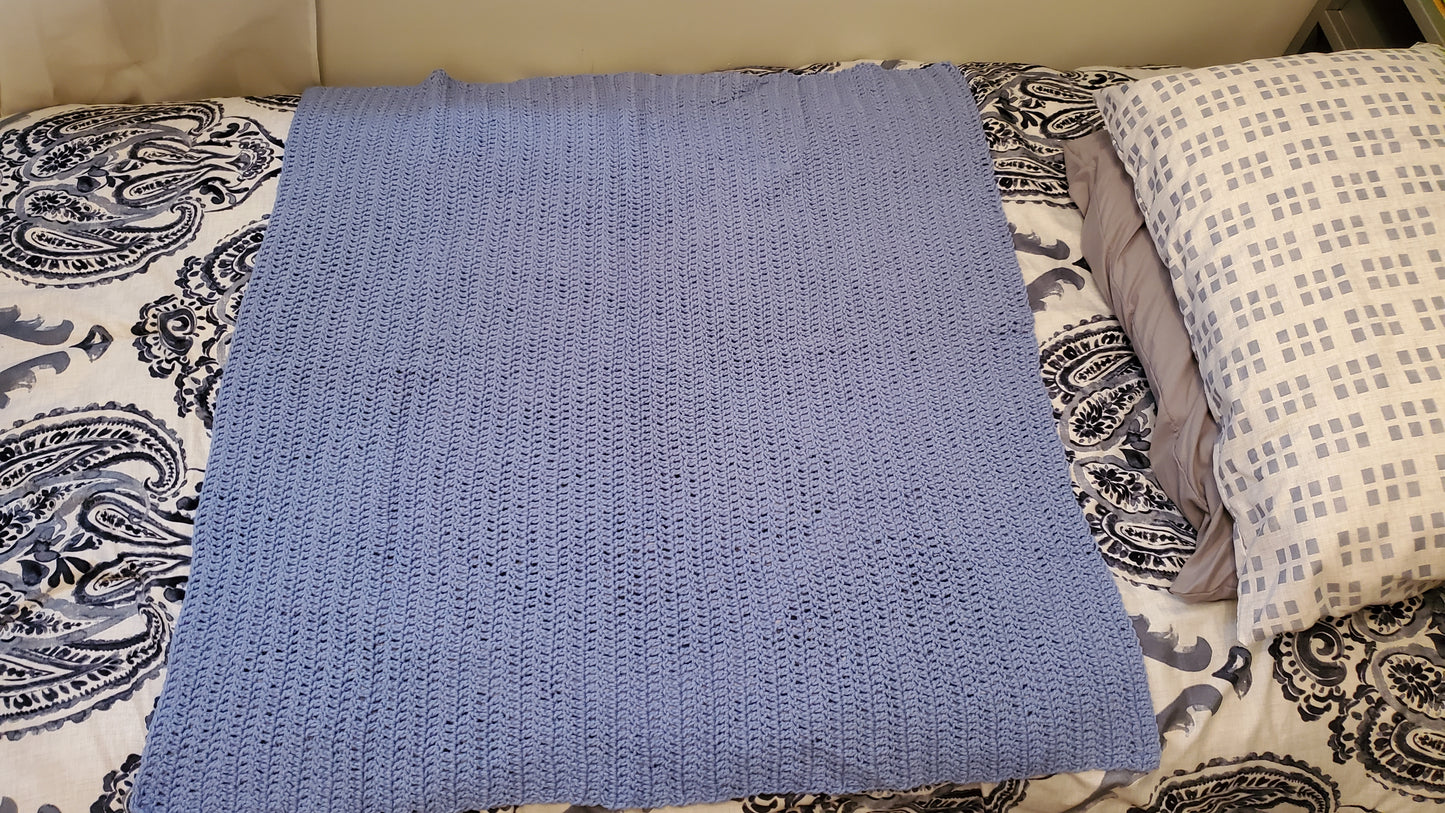 Periwinkle Afghan