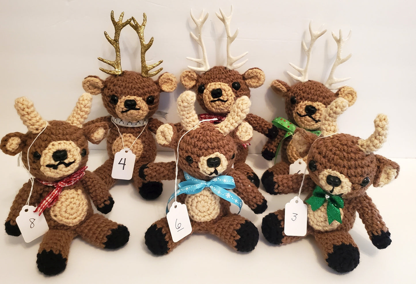 Reindeer Amigurumi (Glitter Horns)