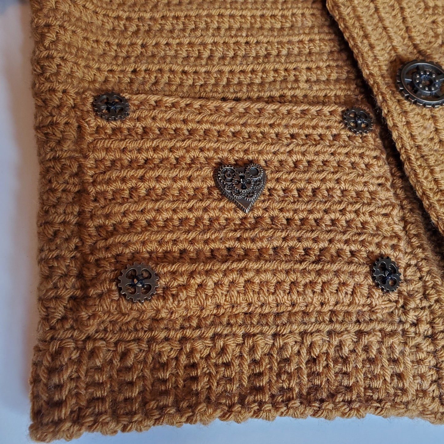Steampunk Toddler Cardigan