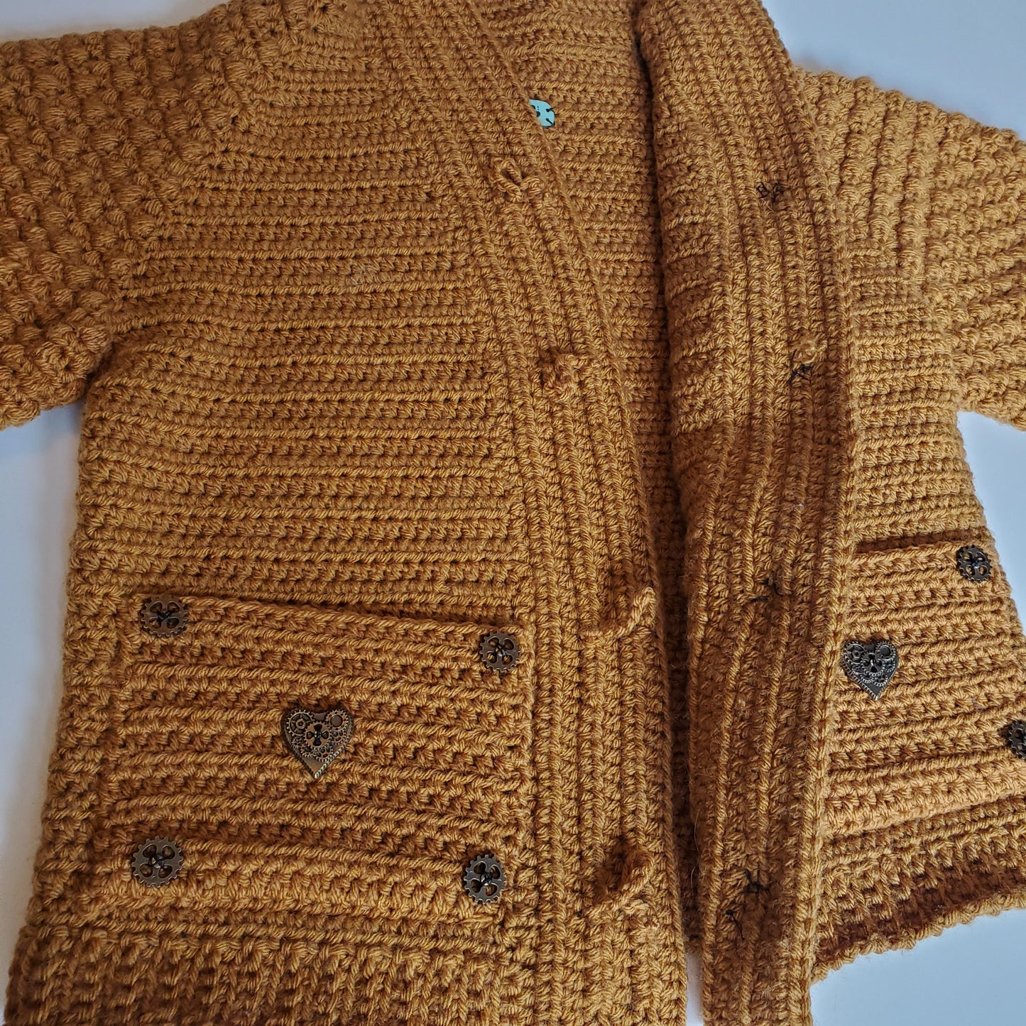 Steampunk Toddler Cardigan