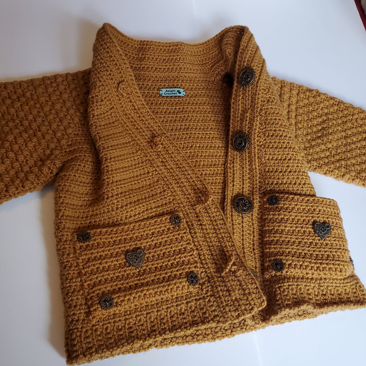 Steampunk Toddler Cardigan