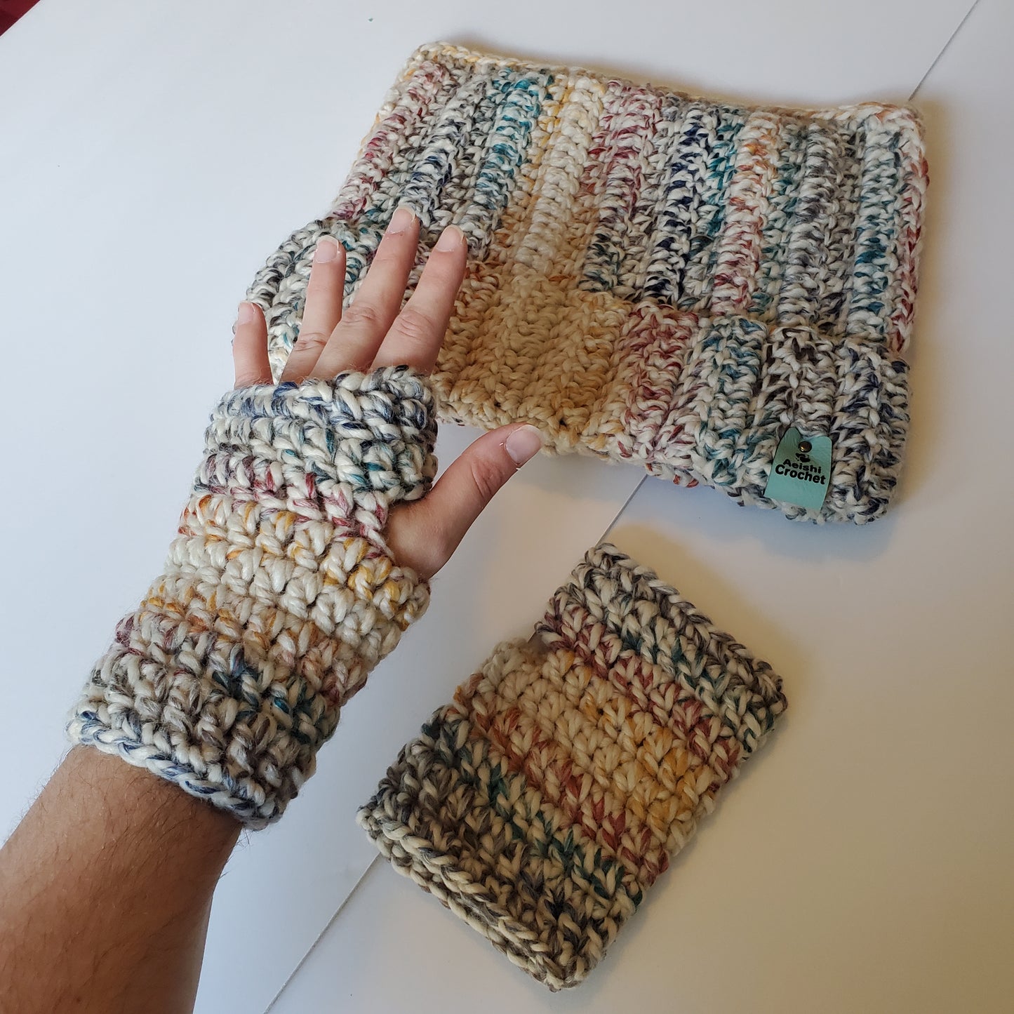 Cat Hat Glove Set