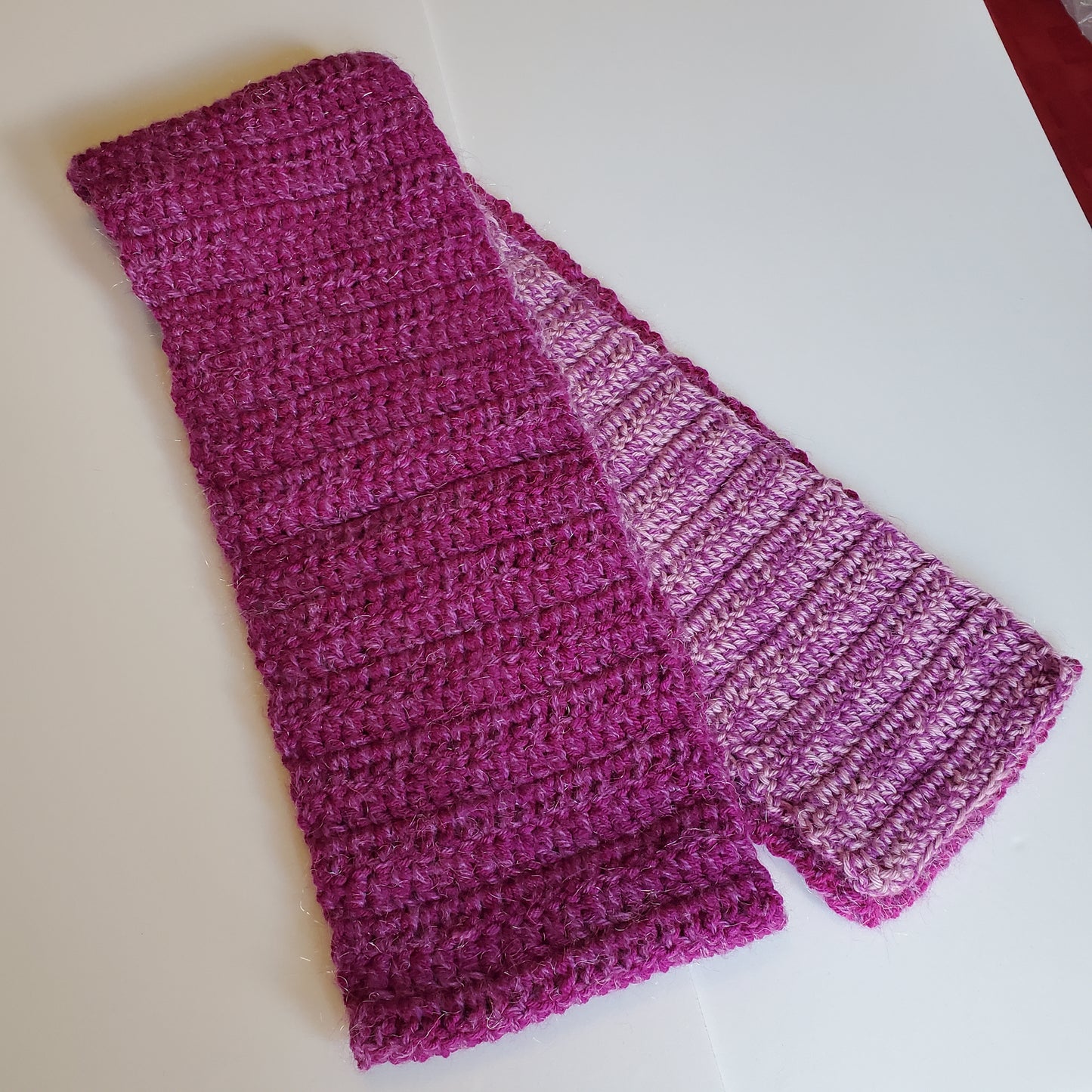 Scrap Yarn Scarf