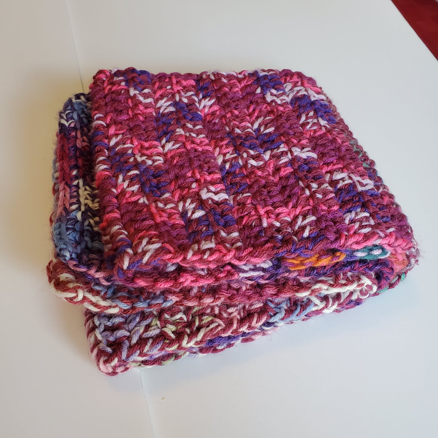 Scrap Yarn Scarf