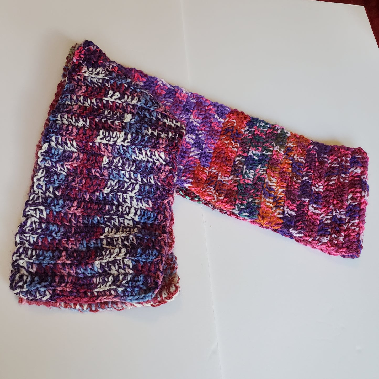 Scrap Yarn Scarf
