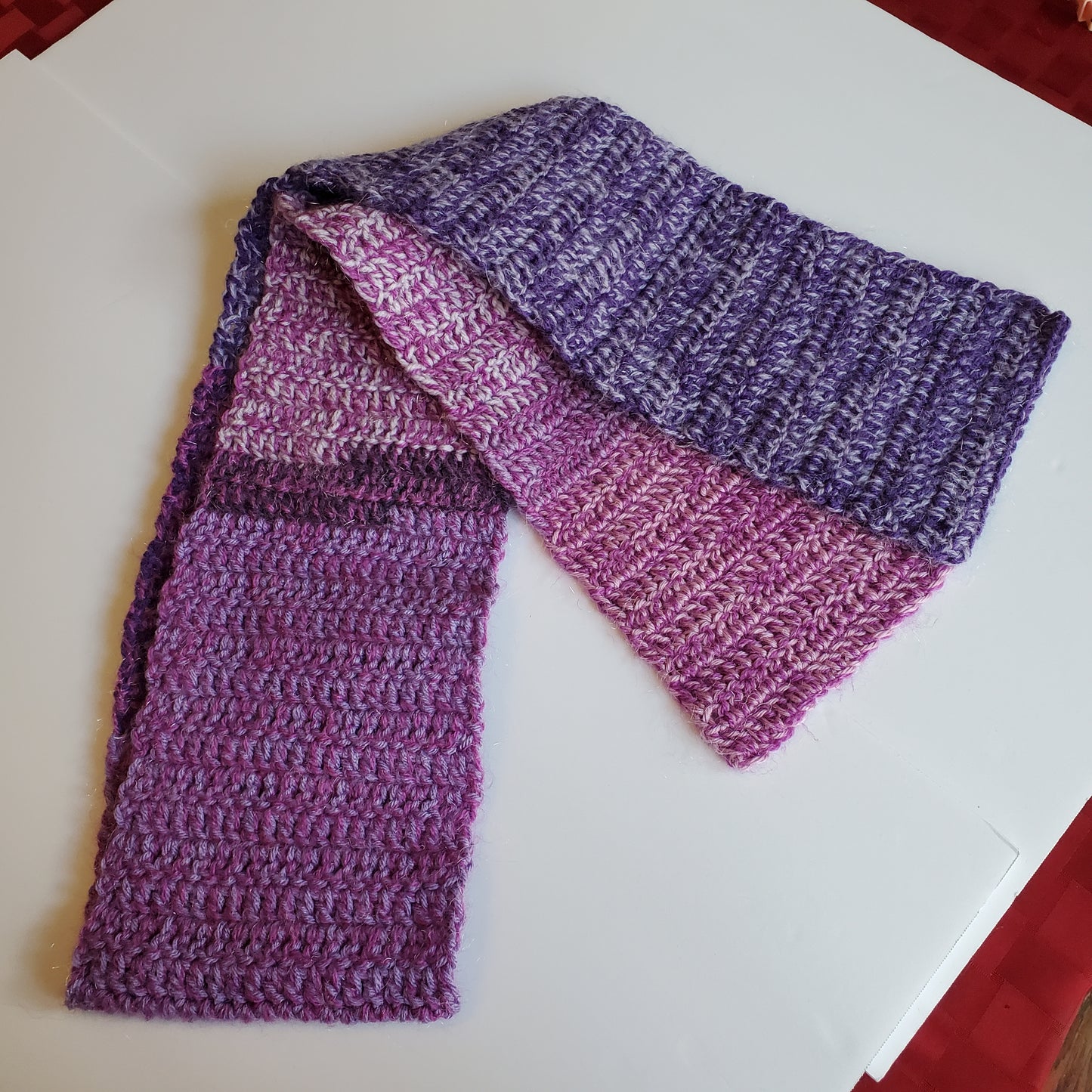 Scrap Yarn Scarf