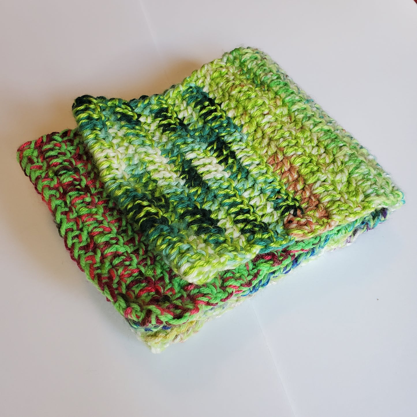 Scrap Yarn Scarf