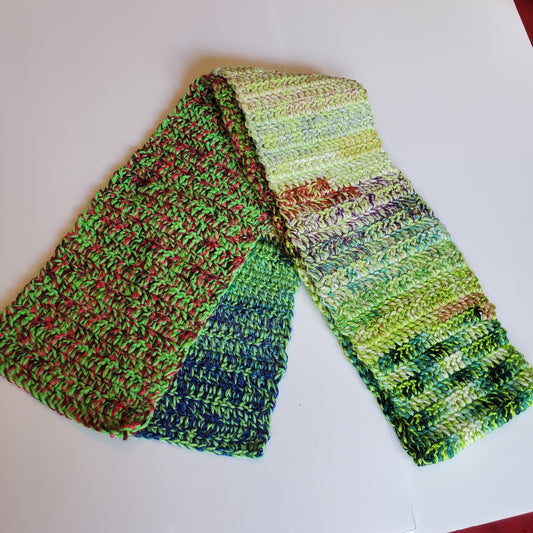 Scrap Yarn Scarf
