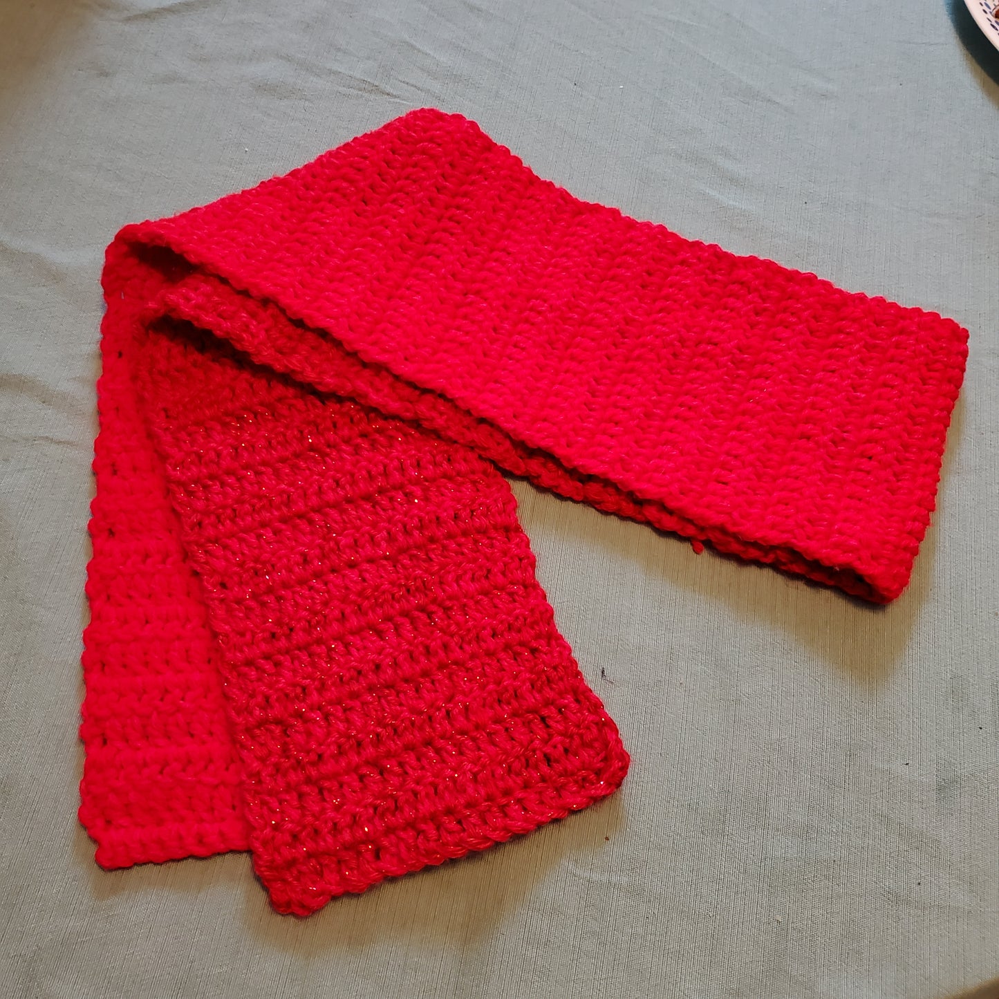 Scrap Yarn Scarf