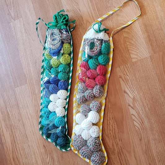 31pcs Red/Green/White Cat Toy Set