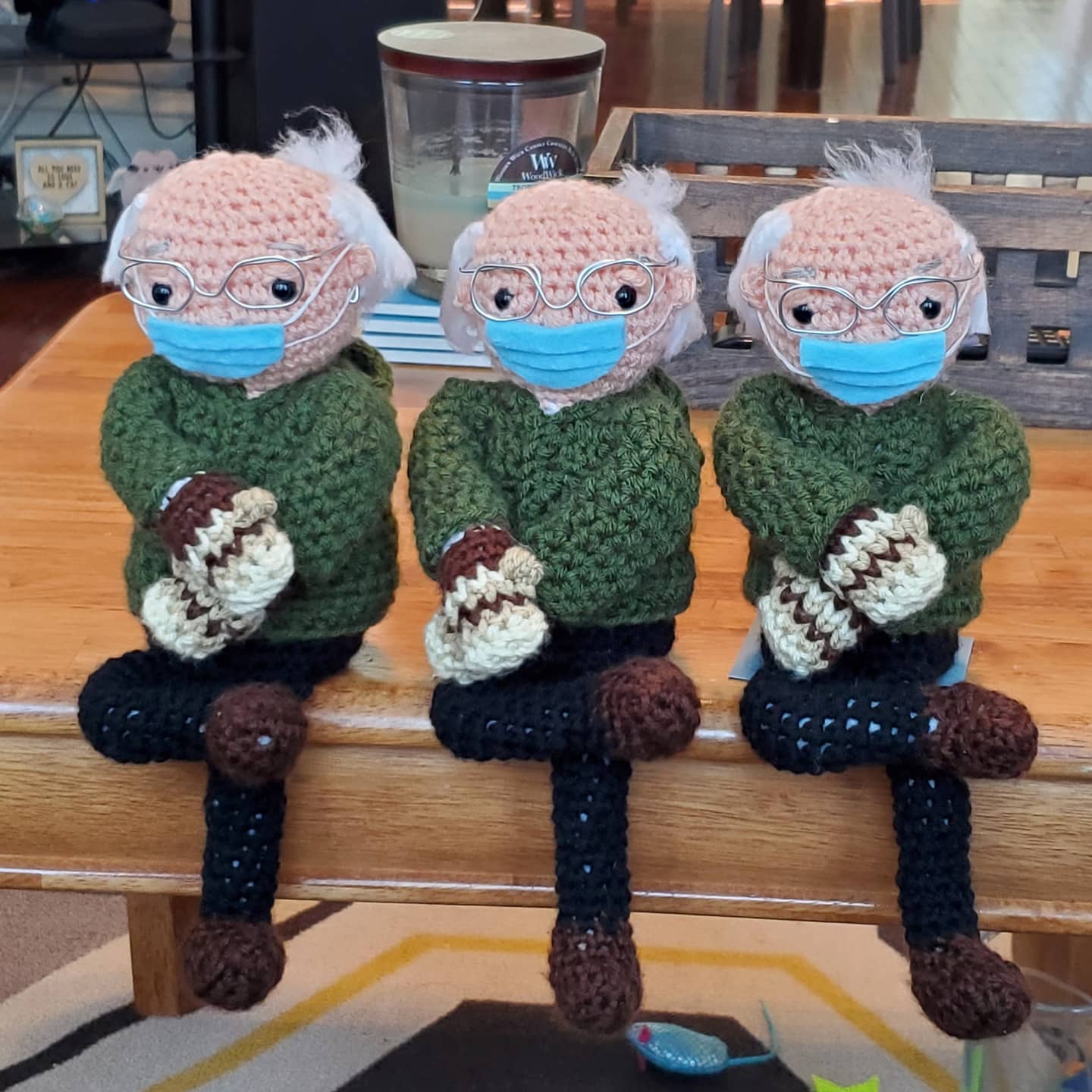 Bernie Sanders Amigurumi