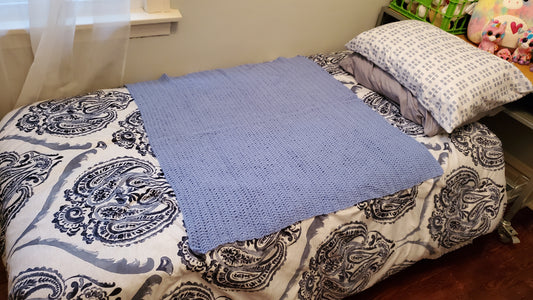 Periwinkle Afghan