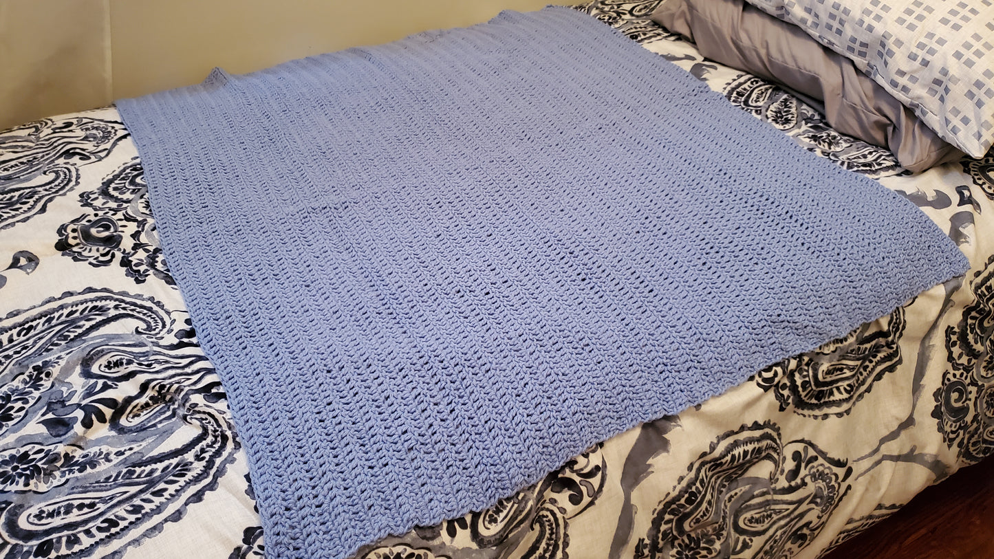 Periwinkle Afghan