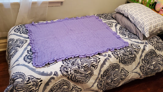 Lavender Baby Afghan