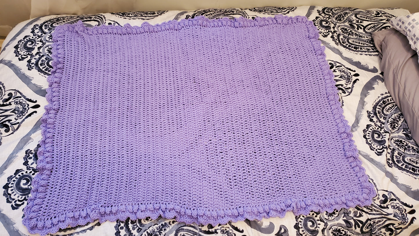 Lavender Baby Afghan
