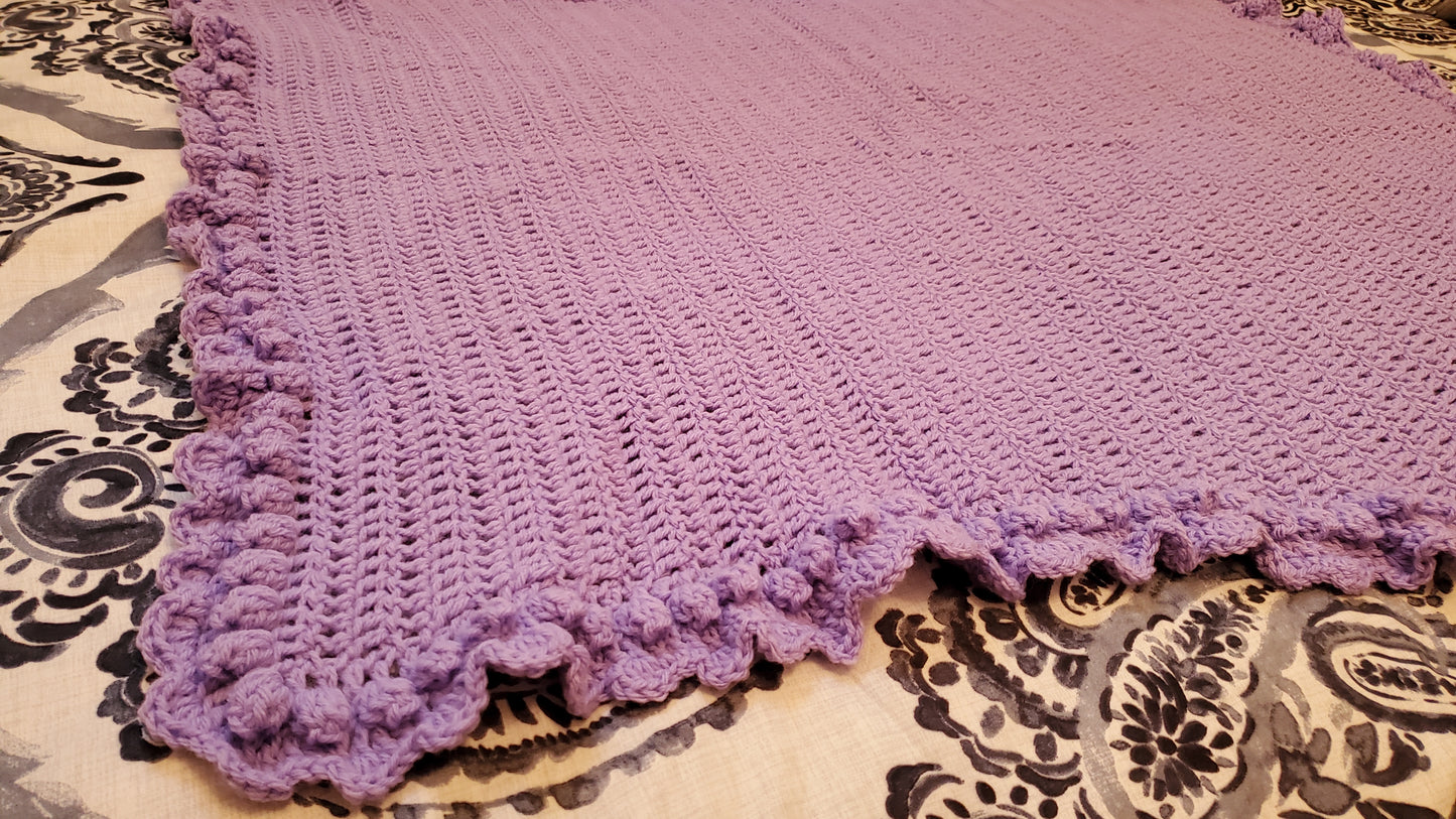 Lavender Baby Afghan