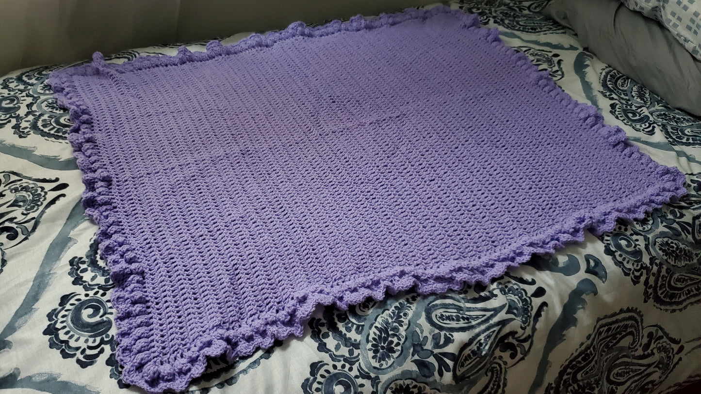 Lavender Baby Afghan