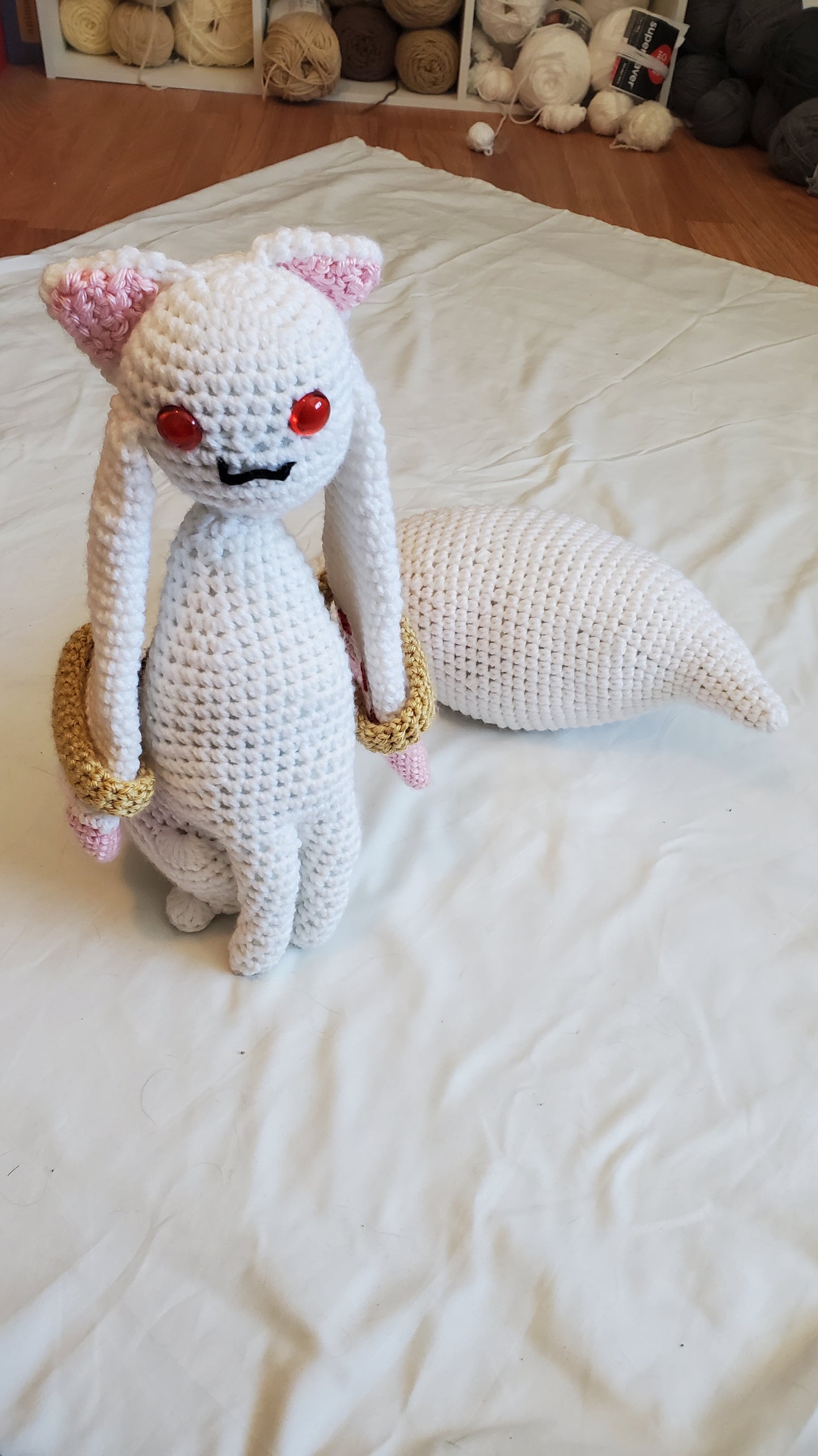 Large Alien Cat Amigrumi