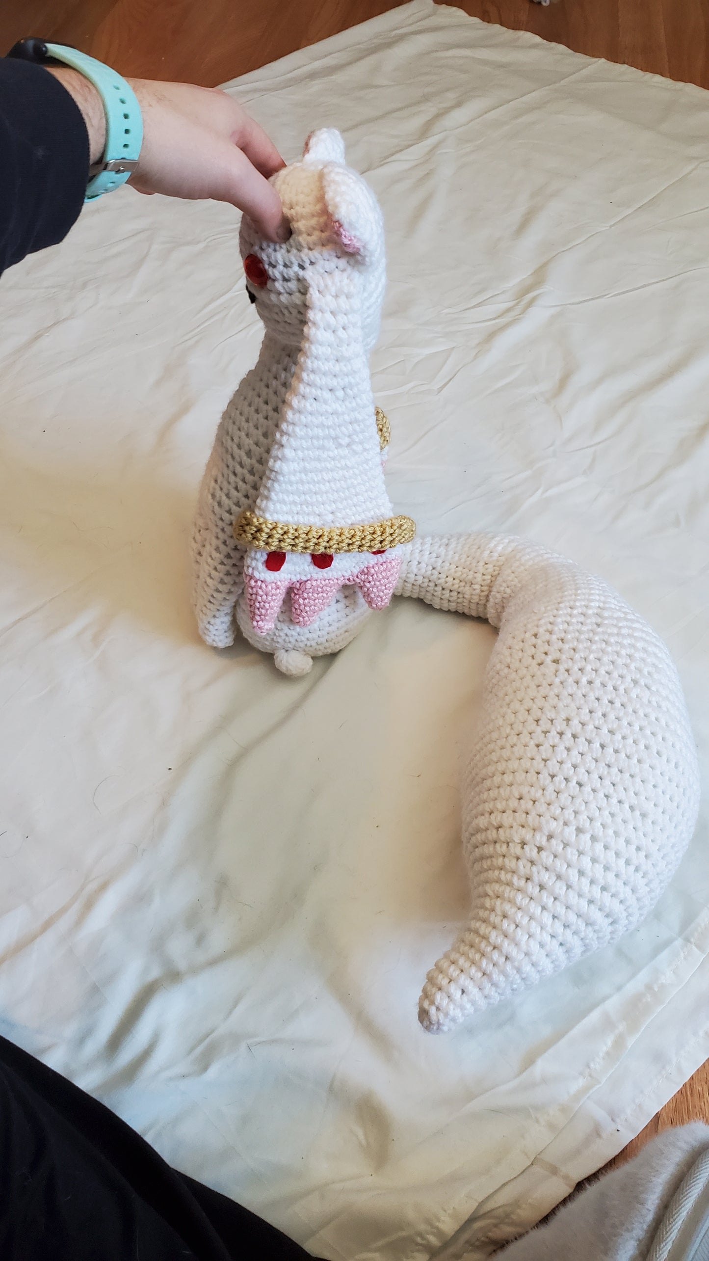 Large Alien Cat Amigrumi