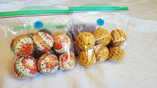 Cat Toy Set (2 inch with bells)