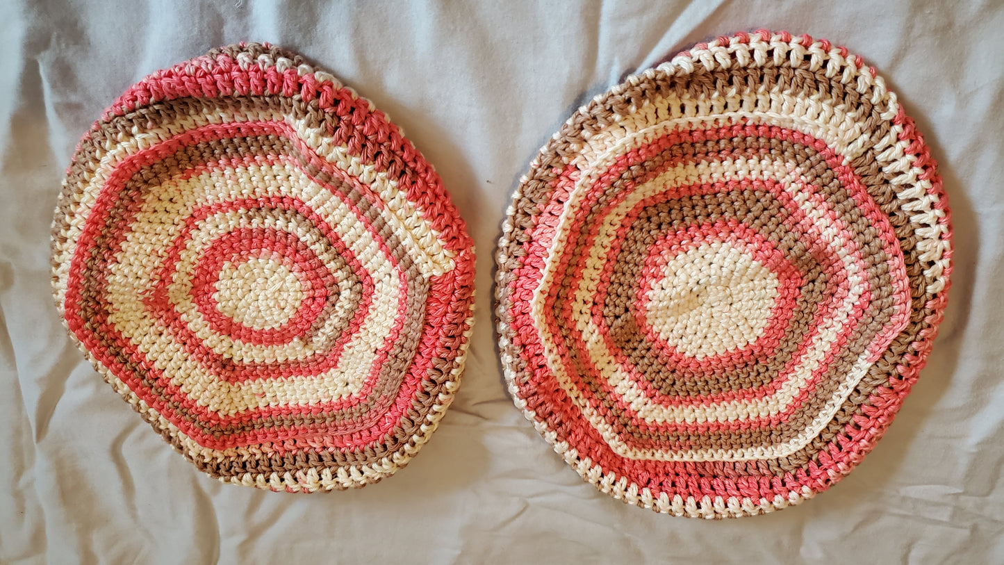 Neapolitan Colored Fruit Bowl