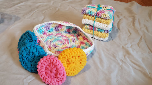 Pastel Fruit Bowl Set