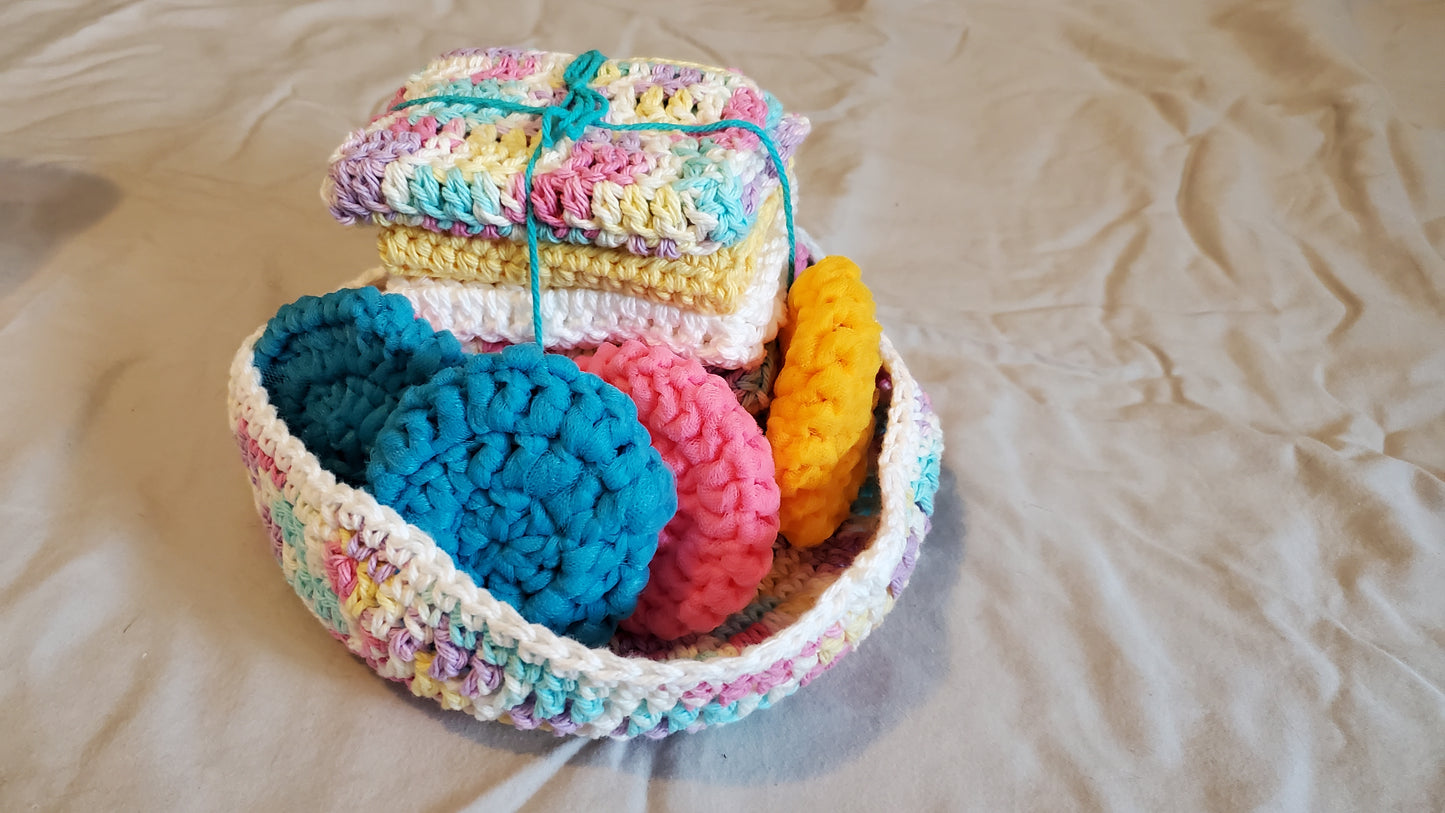 Pastel Fruit Bowl Set