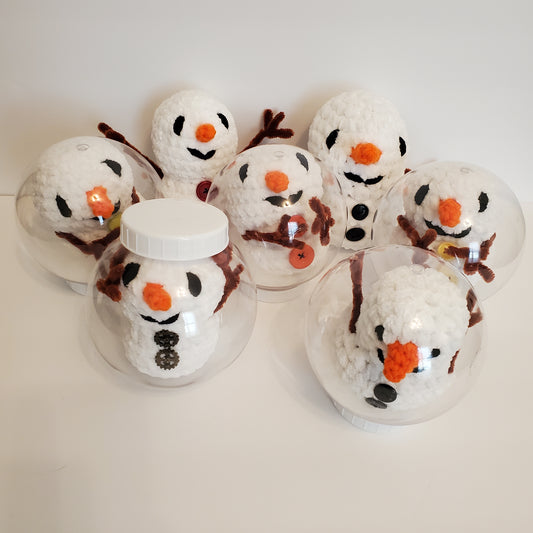 Snow people Amigurumi