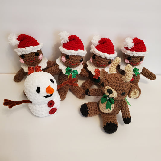 Gingerbread People Amigurumi