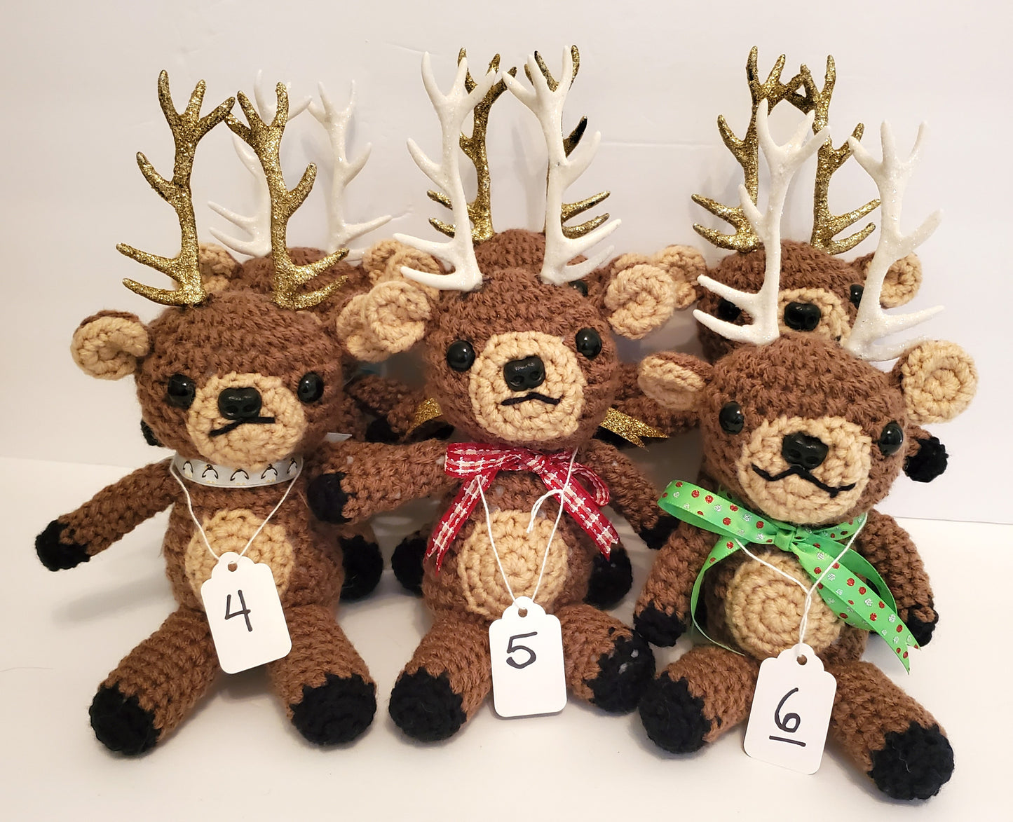Reindeer Amigurumi (Glitter Horns)