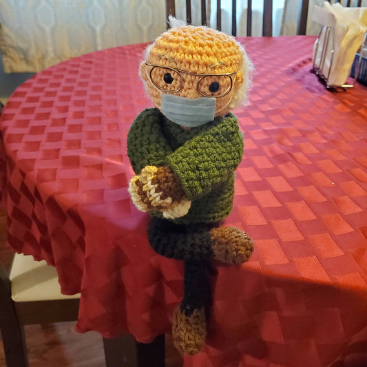 Bernie Sanders Amigurumi