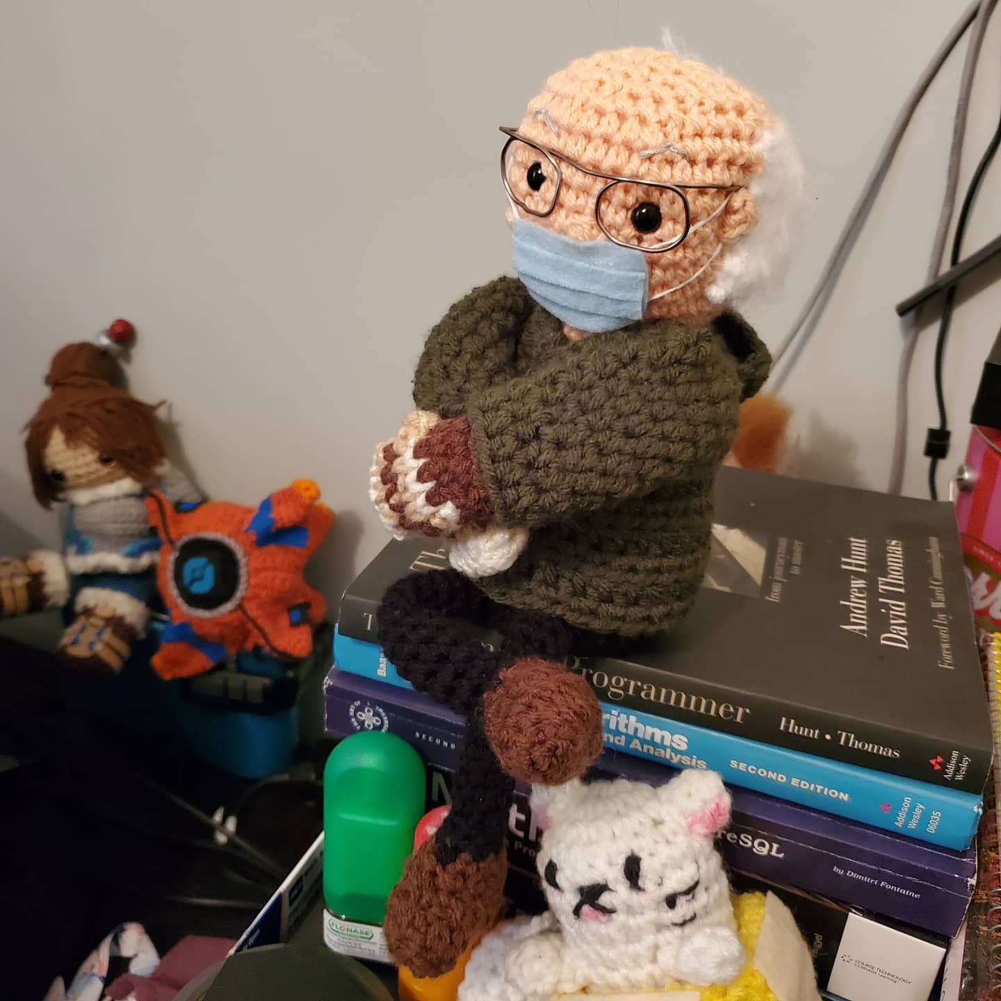 Bernie Sanders Amigurumi