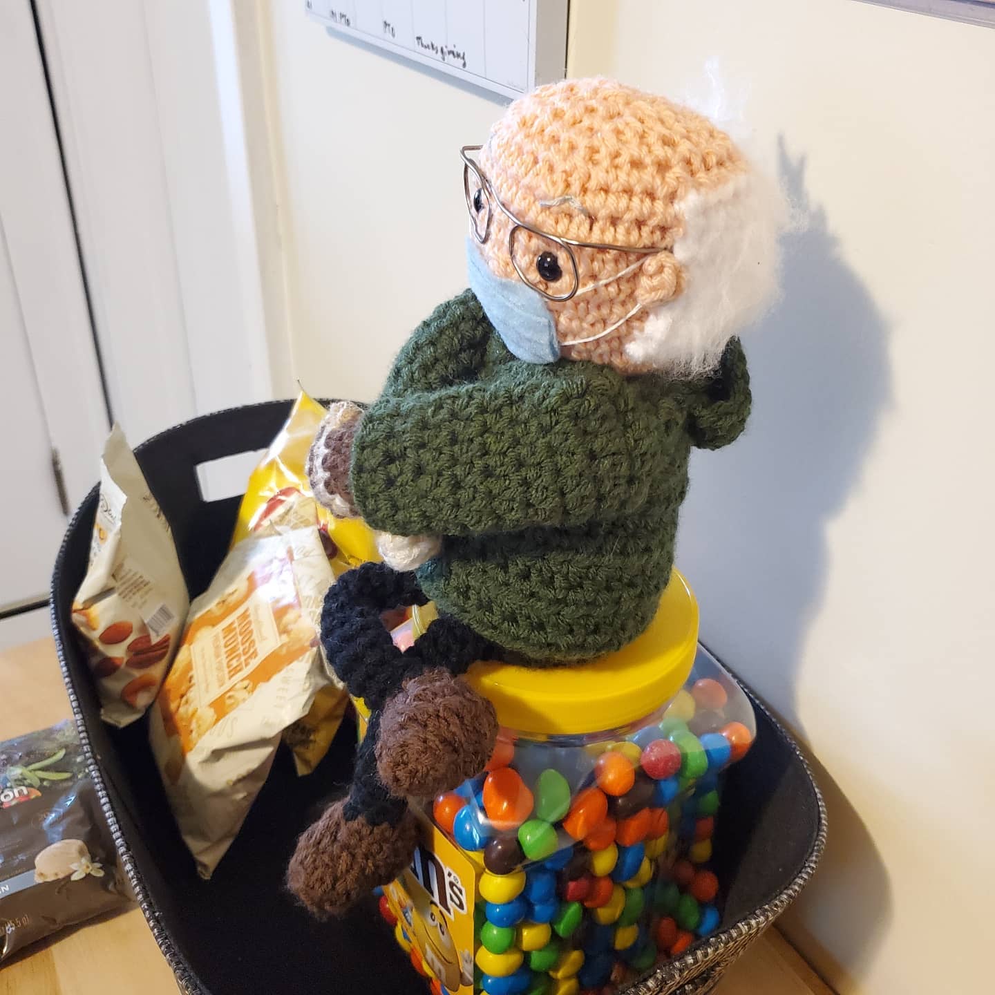 Bernie Sanders Amigurumi