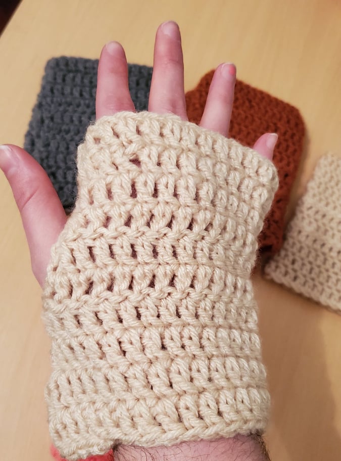 Simple Fingerless Gloves