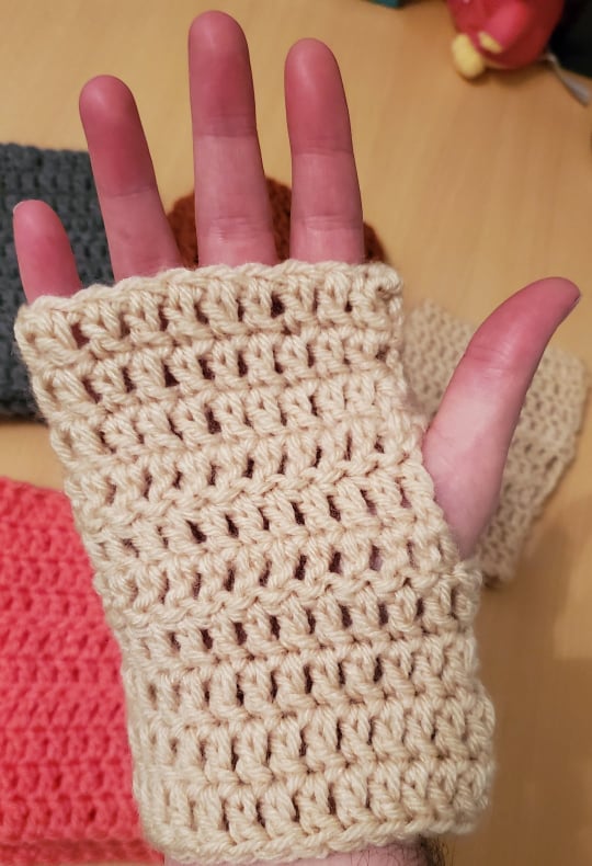 Simple Fingerless Gloves