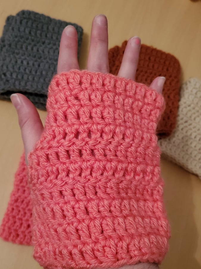 Simple Fingerless Gloves