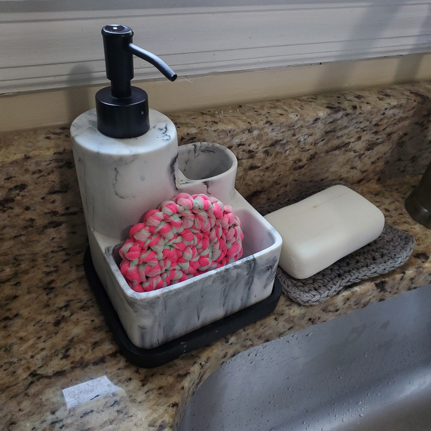 Crocheted Soap Rest